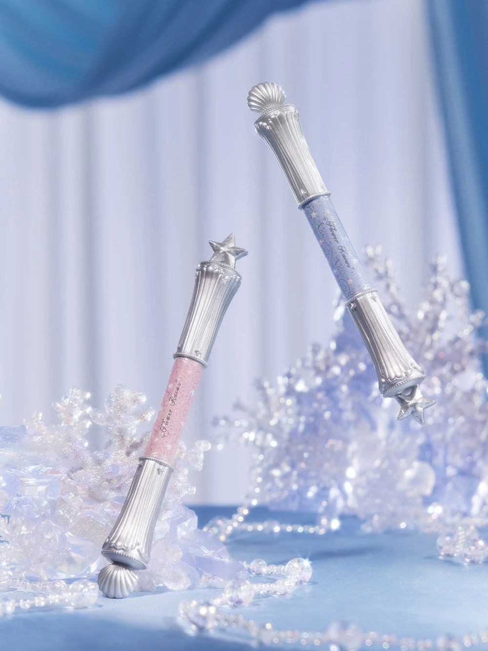 Flower Knows New Dual Tip Pearl Shell Under Eye Brightener Long Lasting Waterproof Eyebrow Eyeliner Smudge Proof Makeup Tools