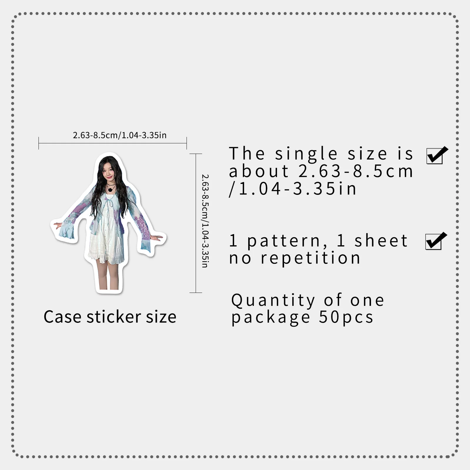 50 個ベイビーモンスター落書き韓国ガールグループスター装飾水カップ携帯電話ケースラップトップ防水ステッカー子供のおもちゃ