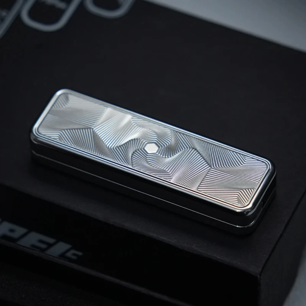 PEL EDC TITA Mechanical Fidget Slider Stainless Steel Stress Relief Toy Portable Office Desk Accessories - Image 2