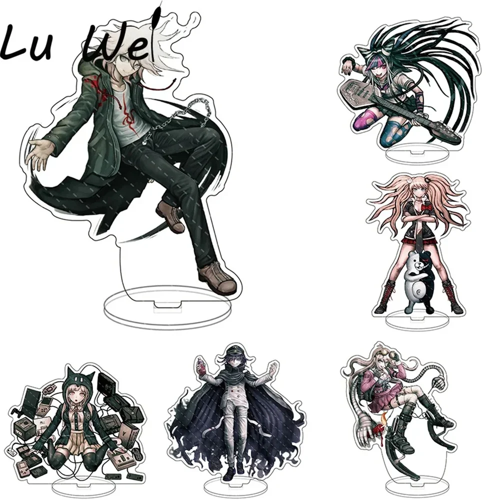 Anime figure Dangan Ronpa Danganronpa V3 figurine Trigger Happy Havoc Acrylic Stand Model Plate Desk Decor Standing Sign Gifts