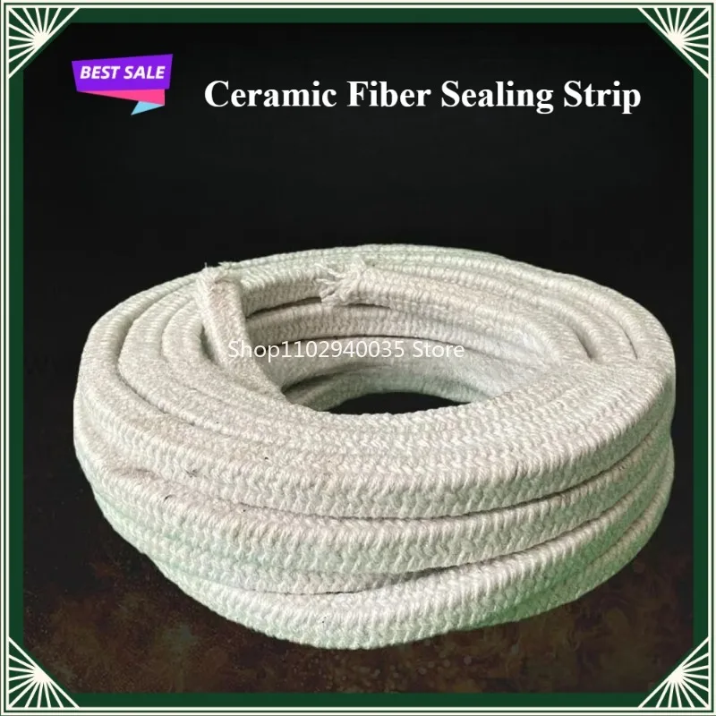 6/8/10/12/14/16/18/20-50mm Ceramic Fiber Packing Rope Sealed Square Sealing Strip