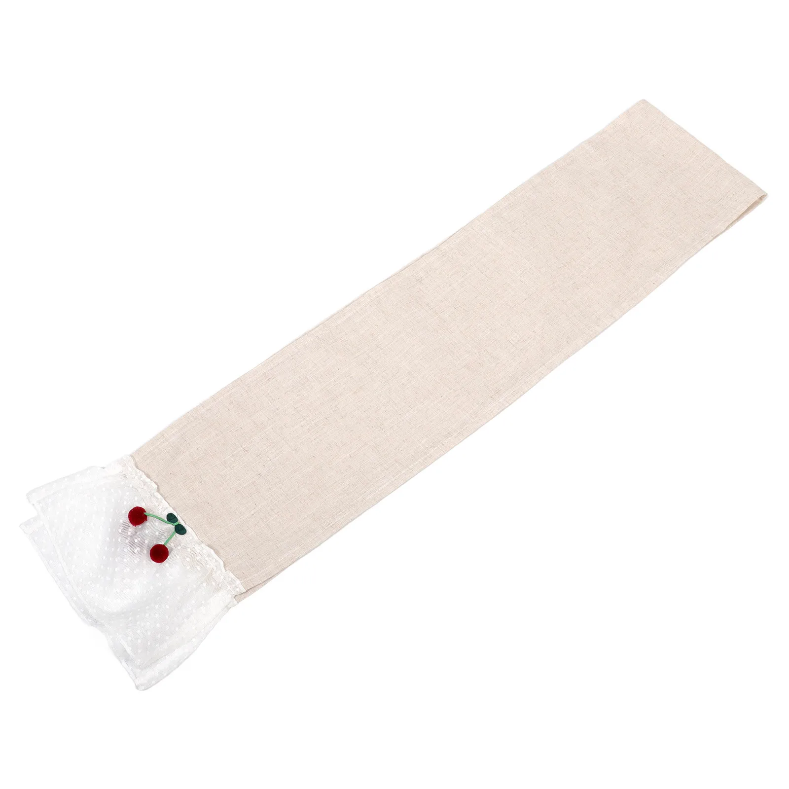 

Piano Keyboard Cover Lace Trim Soft Breathable Linen Protector Lightweight Removable Washable Piano Keyboard Cover