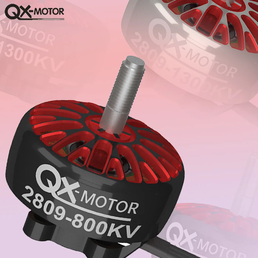 QX-MOTOR Brushless Motor 2809 800kv 1300KV 3-6S For Quadcopter Racing Drone Fixed Wing Remote Control Toy Parts