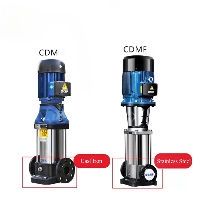 CDM/CDMF series water pump multistage centrifugal  stainless steel  