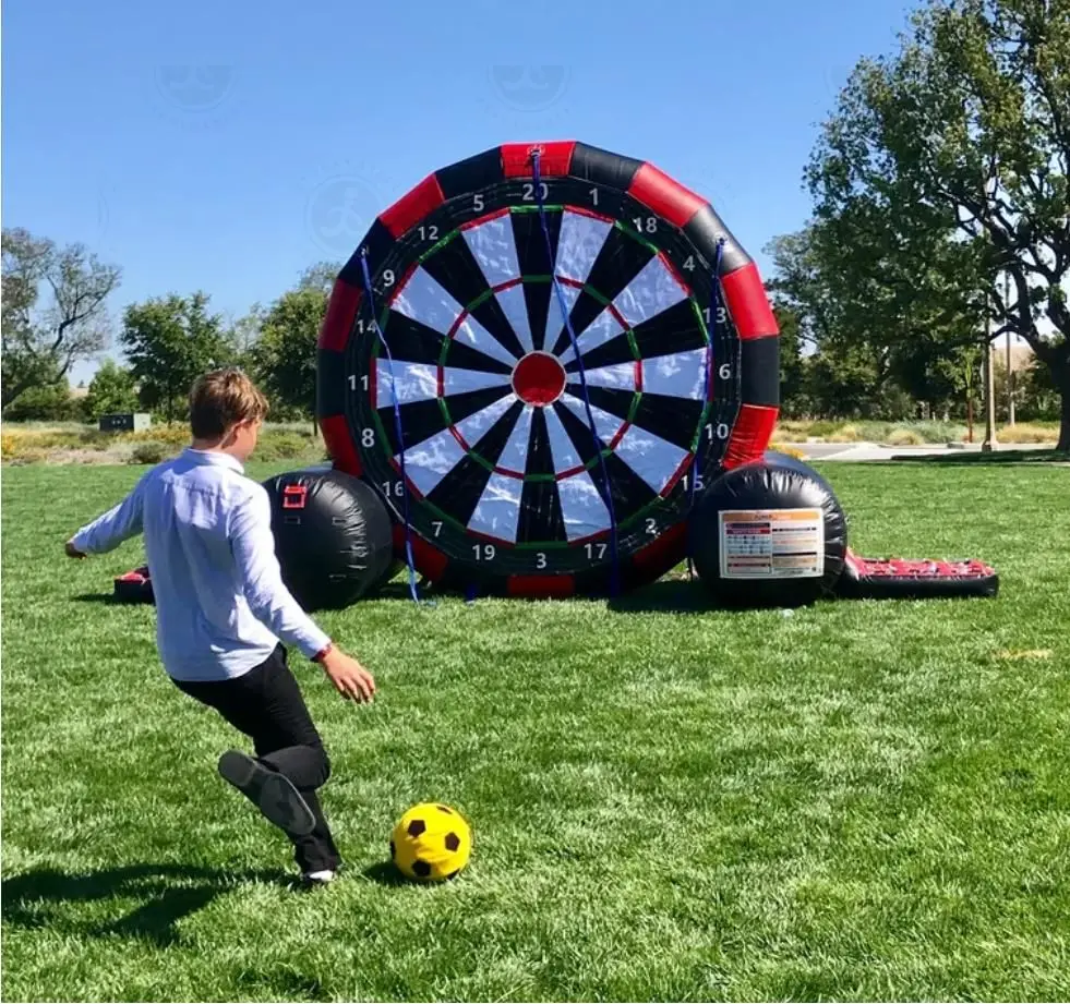 Commercial Carnival Inflatable Ball Throwing Game 4 In One