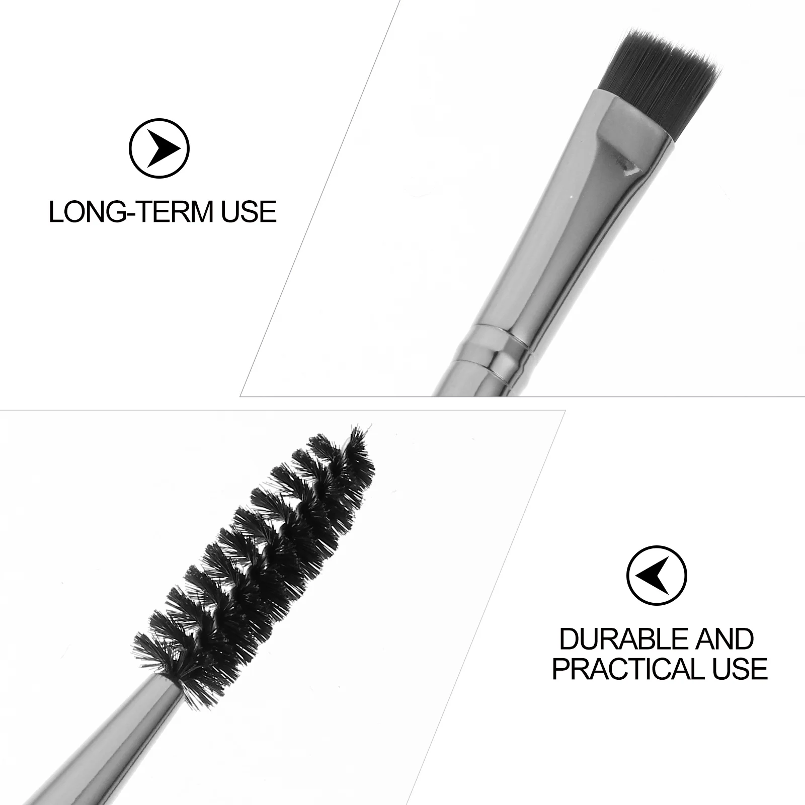 

6Pcs Double Ended Eyebrow Brushes Angled Eye Brow Spoolie Eyelash Makeup Tools Birthday Gift Eyebrow Angled Eye Brow