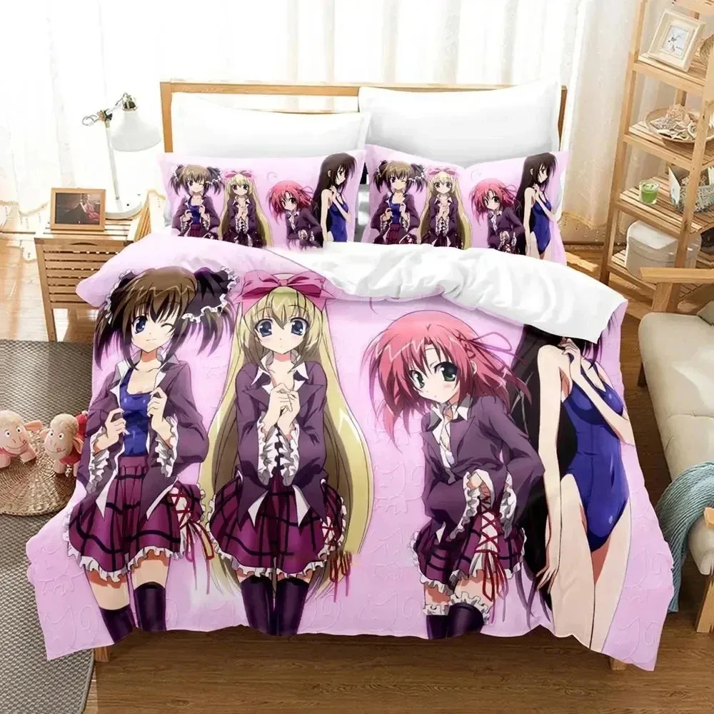 

Anime Student Councils Discretion Bedding Set,Duvet Cover Bed Set Quilt Cover Pillowcase,King Queen Twin Size Boys Girls Adults