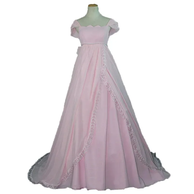 

2025 New Arrival Elegant Princess Serenity Tsukino Usagi Pink Dress Cosplay Costume