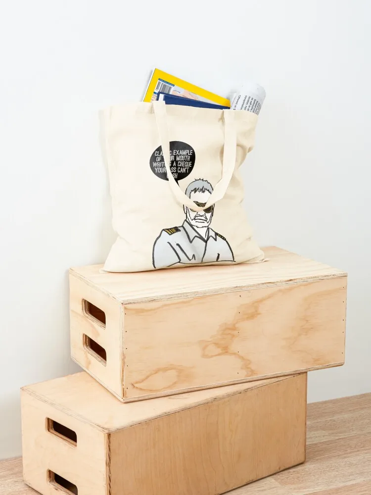 حقيبة كابتن كلاسيكية للمتسوقين تحمل شعار حقيبة تسوق نسائية للمتسوقين #4