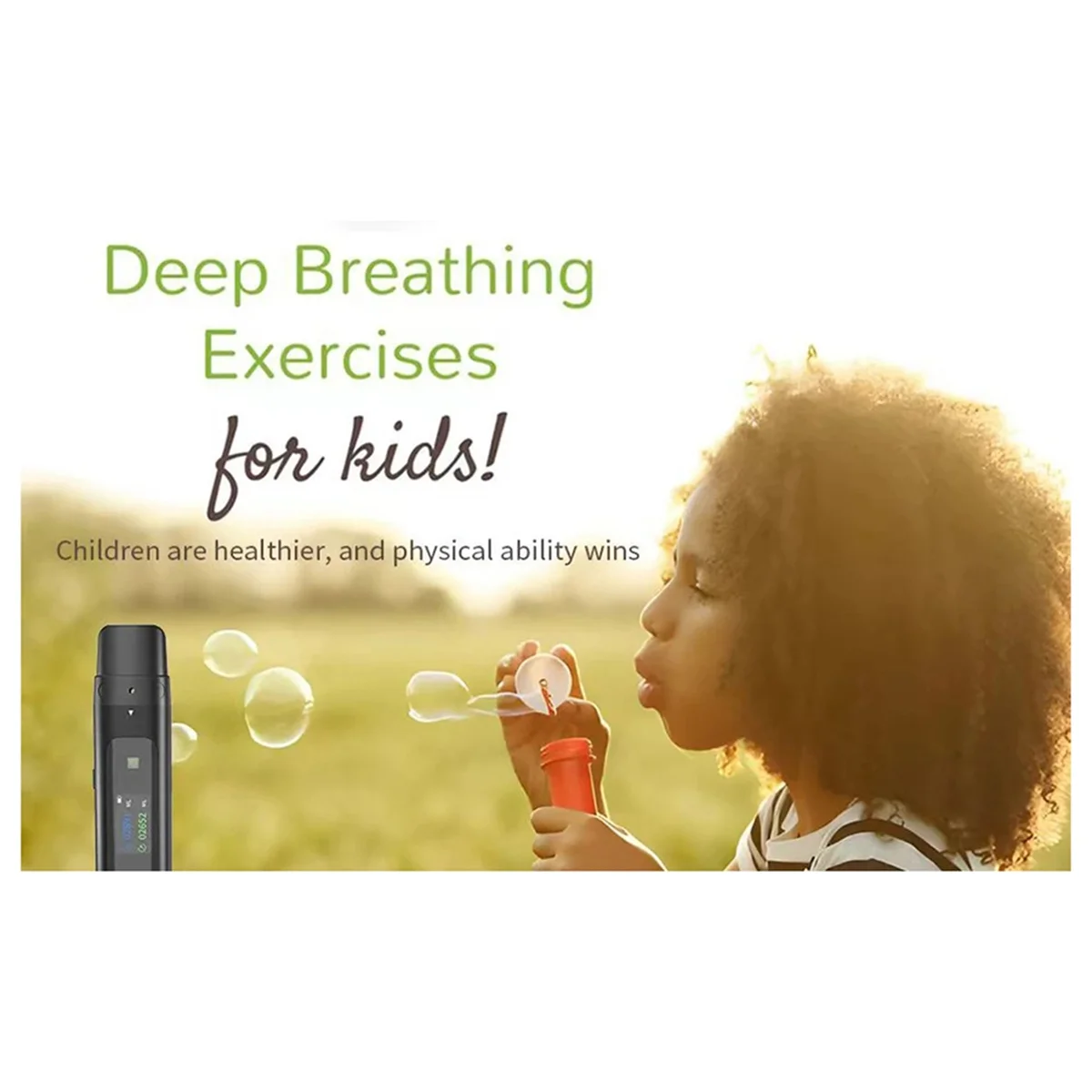 

2025-3C New Spirometer Bluetooth Mobile Phone Data Recording Resistance Gear Suitable for Children and Adults Lung Training