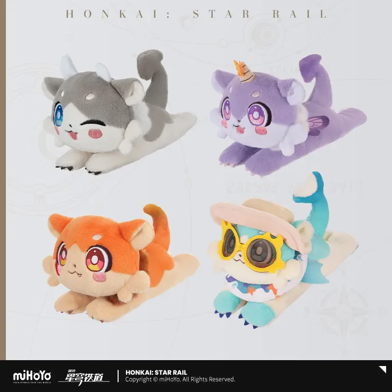 

[Genuine] miHoYo Game Honkai Star Rail Qi Mei La Serie Plush Pillow Cartoon Doll Cosplay Accessory Anime Prop ornament Xmas Gift