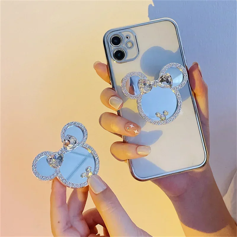 

Корейский роскошный зеркальный держатель для телефона Griptok, подходит для IPhone, Samsung, аксессуары для мобильных телефонов, универсальный держатель 2025 года