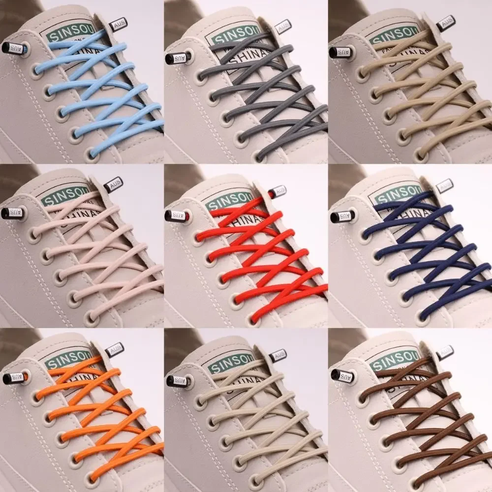 Fashion Creative Shoelace Buckle Elastic Colorful Woven Shoelaces Lazy Shoelace Lazy Quick Shoe Lace Shoelace Accessories