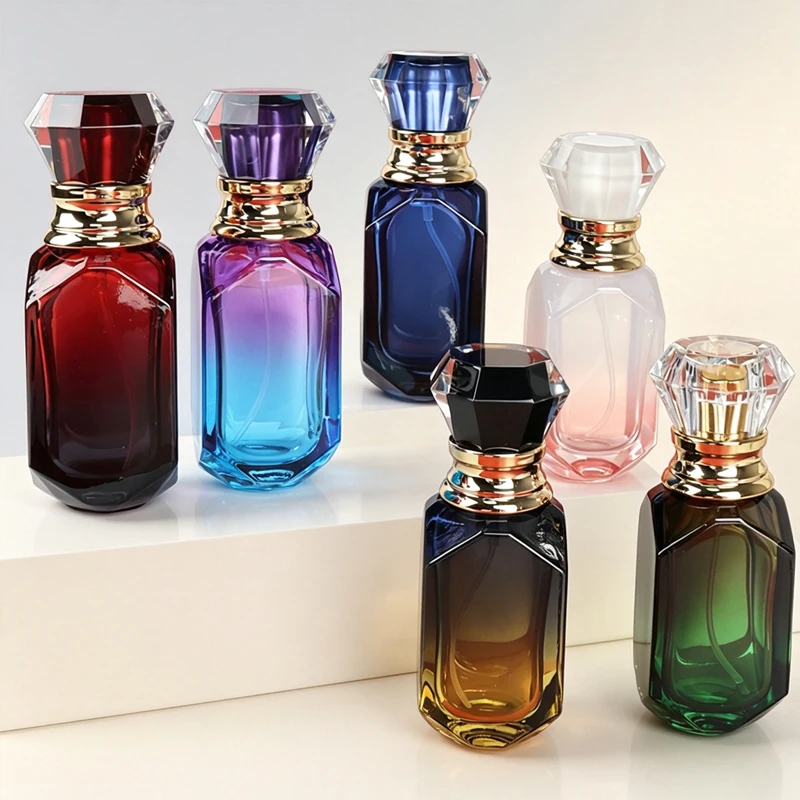 30ml Perfume Atomizer Pressing Large Capacity Refillable Bottle Portable Multifunction Spray Bottle Cosmetics Filling Tool