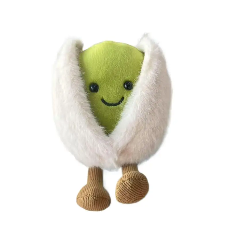 

Household Items Kid Holiday Gift 1 Piece Plush Toy 12cm Cute Small Pistachio Doll Living Room DIY Decoration