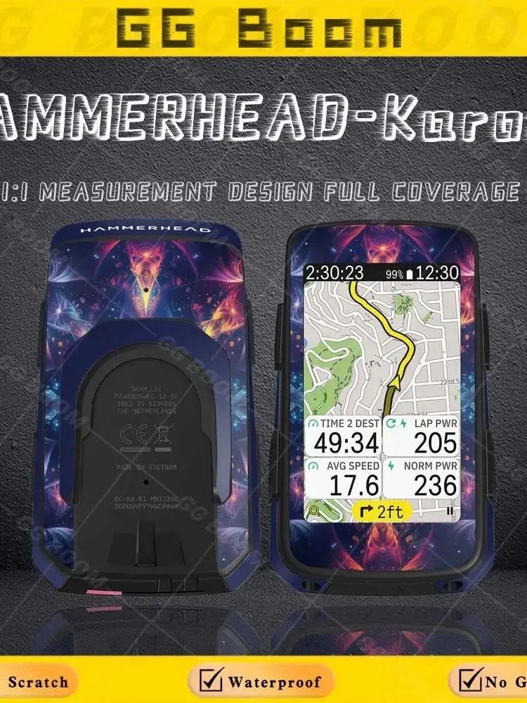 AliExpress KNIGHT STYLE For HAMMERHEAD KAROO 3 GPS Cycle Bike Computer Sticker Waterproof Personality Colorful Decor Protection Shell Frame Skin Decal