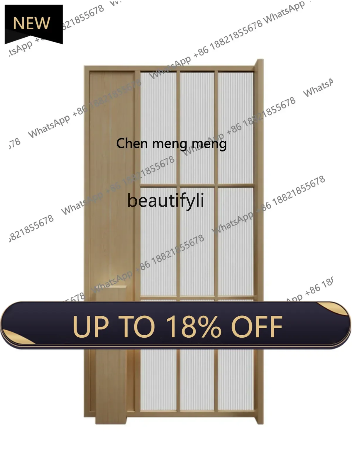 

P178 Solid Wood Changhong Glass Subareas Screens Living Room Entrance Entrance Restaurant Decorative Cover Simple Modern Storag