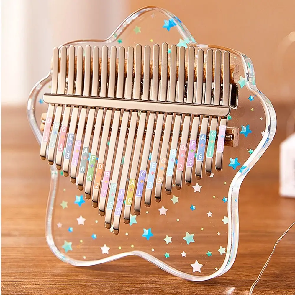 Fun 17 Keys Finger Thumb Piano Exquisite Mini Mini Thumb Piano Toy Gift Musical Instrument Kalimba