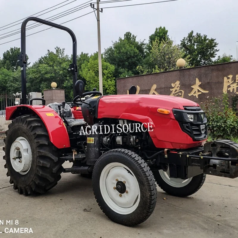 เครื่องขุดเจาะ60HP 4wdtractor ติดตั้งบ่อน้ำอุปกรณ์เสริมรถแทรกเตอร์การเกษตร