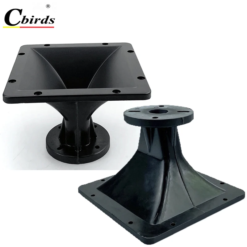 1pcs Audio Horn for Full Range Cabinet Compress Driver Size185L*185W*134H,Throat 1Inch