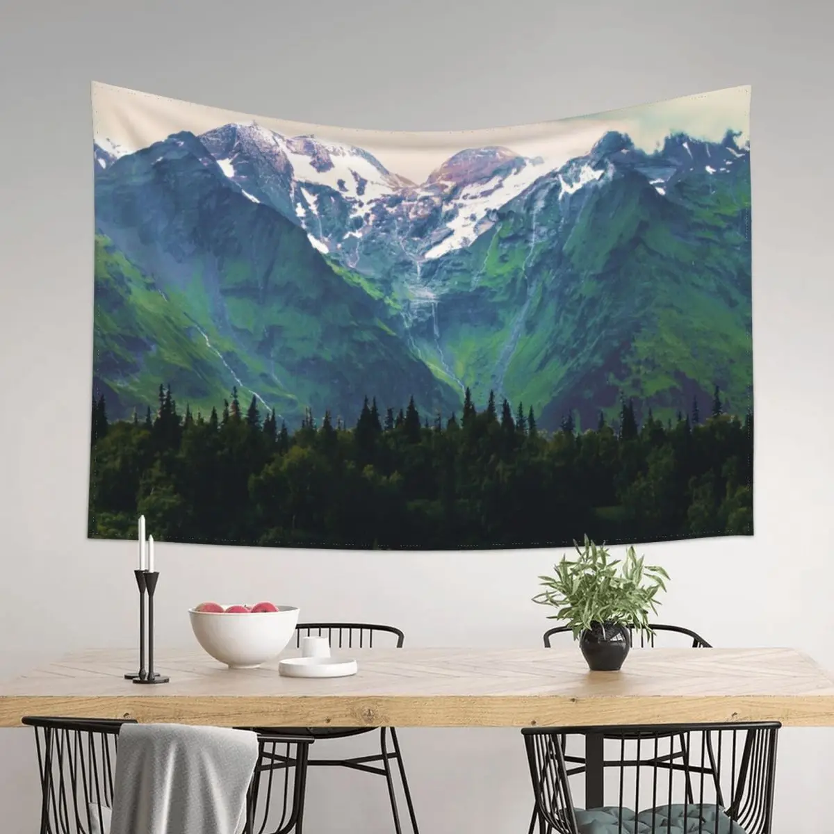 

Escaping from woodland heights I Tapestry Room Decorating Aesthetic Japanese Room Decor Bed Room Decoration Tapestry