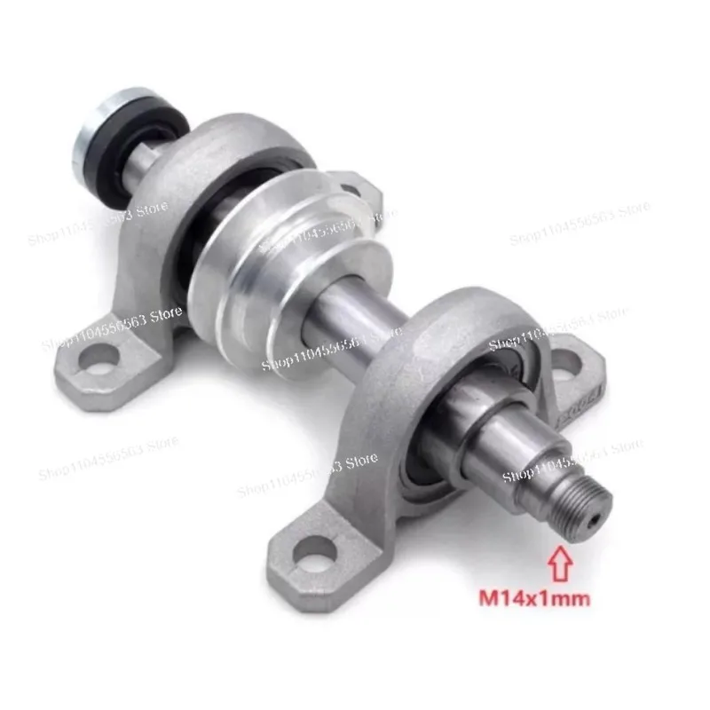 M14 Thread hSpindle Shaft Pulley Practical DIY Wood Lathe