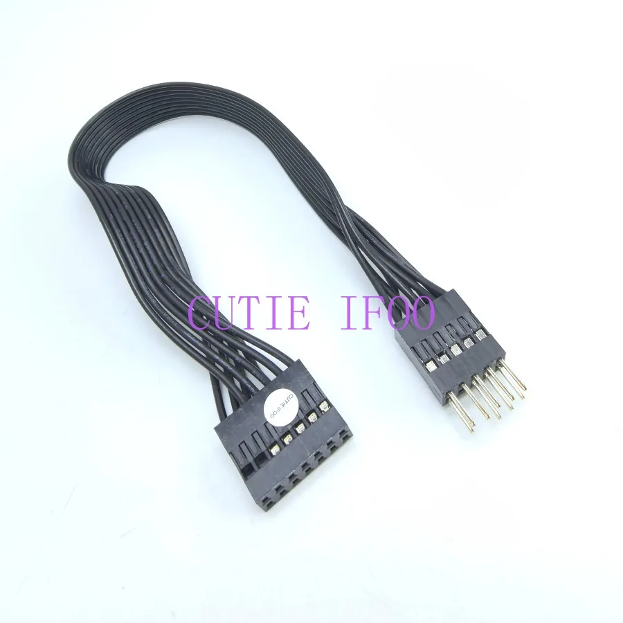 HD Audio 13-Pin-Buchse auf 8-Pin-Stecker Konverterkabel 22AWG-Kabel für Lenovo Motherboard-Verbindung HOST Frontpanel 20cm – Detail 5
