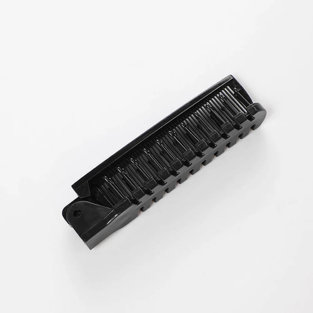

3Pcs Portable Folding Hair Comb for Travel Classic Design Sturdy Plastic Material Detangler for Thick Curly Hair Mini Brush