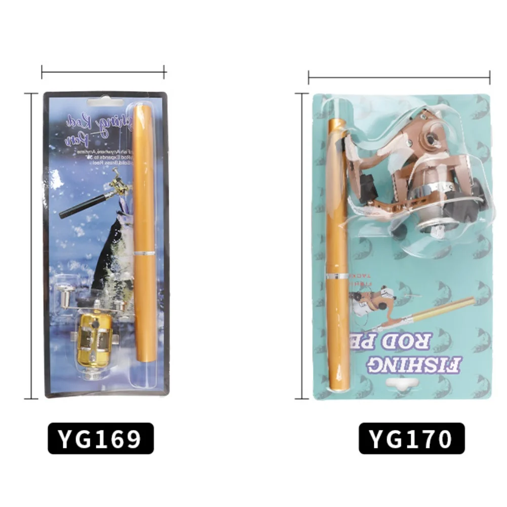 Taschen-Angelrute, Angelrute, Camping, Angeln, Ausflug, Geschwindigkeitsverhältnis 5,1 1, 500 g, Angelgewicht, beste Angelrute für Reisen