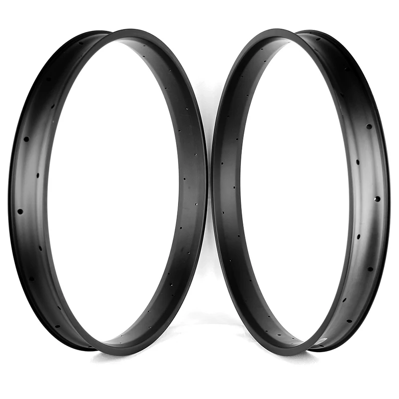 

STLFFatbike Carbon Rims 26 Inch Bicycle Rims Double Wall 65mm Wide 26er for Fat Bike/Snow Bike/Sand Bike