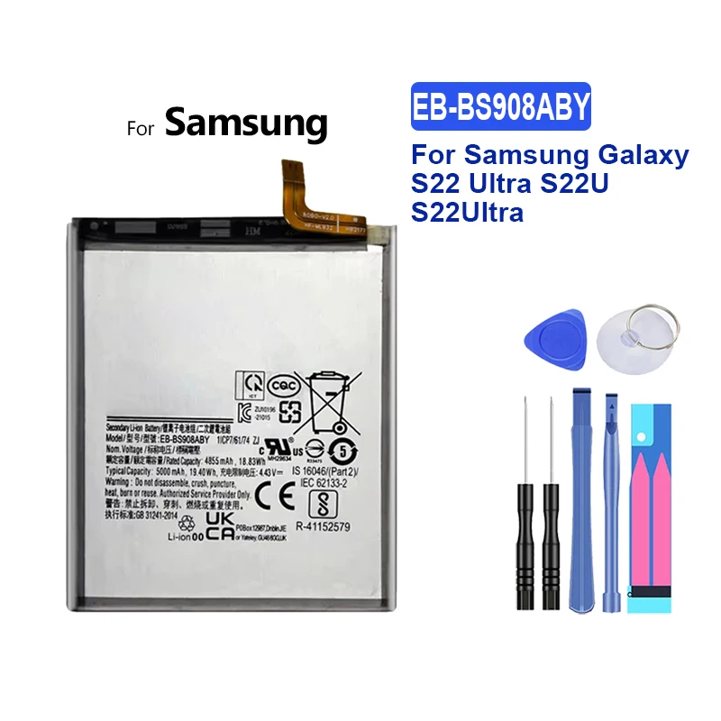 EB-BS901ABY EB-BS908ABY EB-BS901ABY baterii do baterii Samsung Galaxy S22 Plus/Ultra S22 + S22Plus S22Ultra 3700mAh/5000mAh