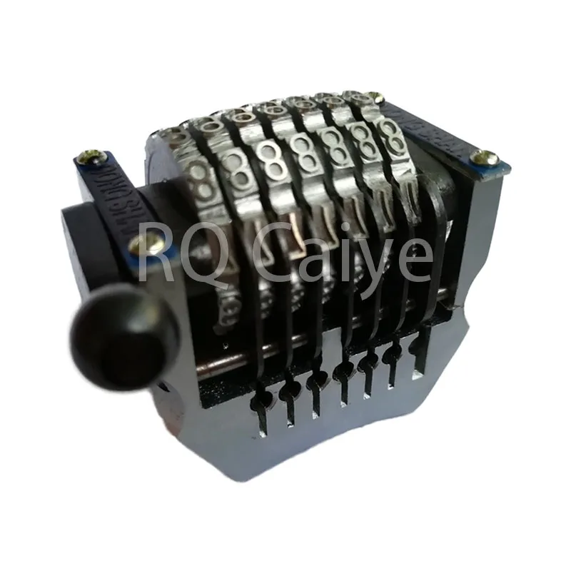 18,9-дюймовая 7-значная нумерационная машина, вертикальная перевернутая