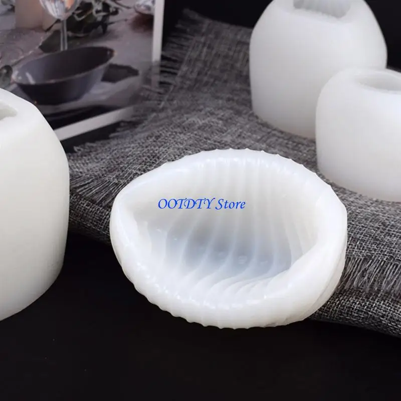 

367A антипригарные формы для гипса в виде ракушек ручной работы 3D для ракушек, формы для свечей, силиконовые формы, форма для