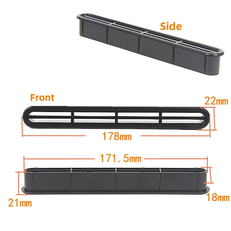 VYOPBC 4PCS Flat Speaker Port Tube 2