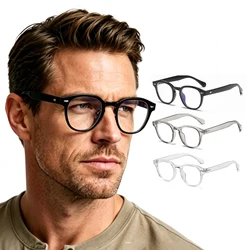 Classic Square Black Blue Light Blocking Glasses 2026 Men Vintage CLear Bluelight Zero Degree Lens Eyeglasses Frame Women