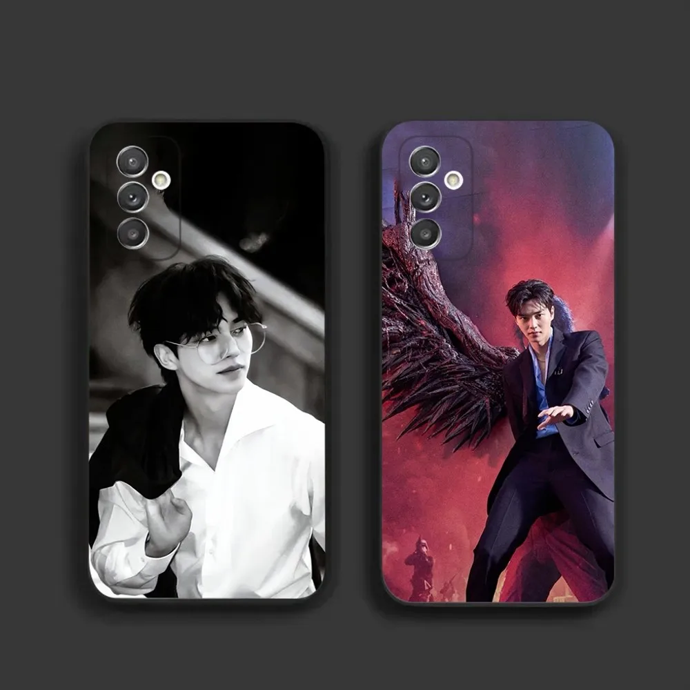 Korea Actor Kang Song Phone Case For Samsung S20,Fe,21,22,23,24,Ultra,S30,22,9,10,plus,S30 ultra 5G Silicone Cover