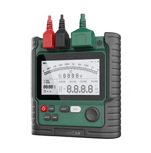 

CE EVC201Ultra-wide Range Insulation Tester Support 500V/1000V Two Voltage Levels