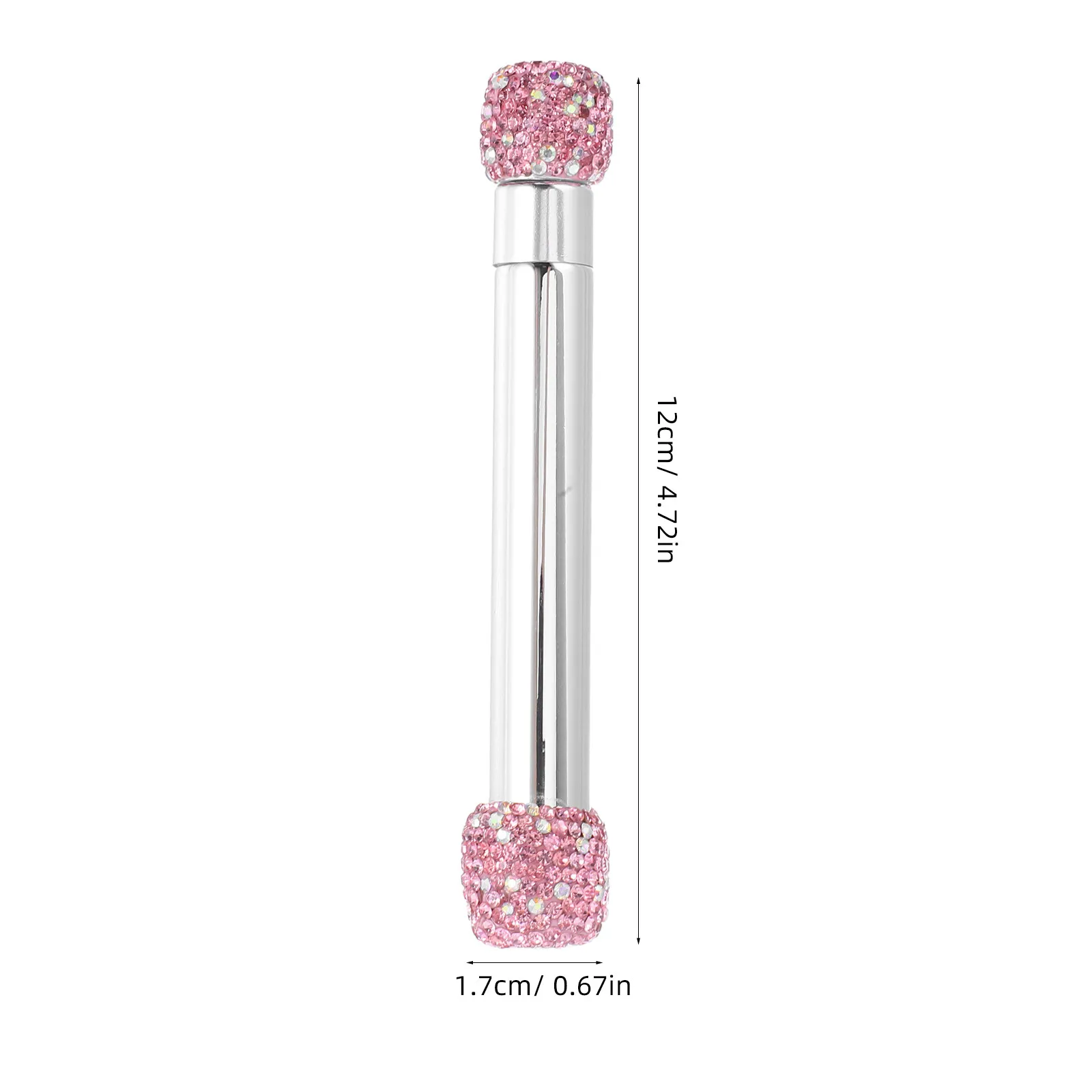 Luxury Diamond Embedded Perfume Refillable Bottle 10Ml Rhinestone Mini Spray Vacuum Press Leak-Proof Travel Portable Perfume