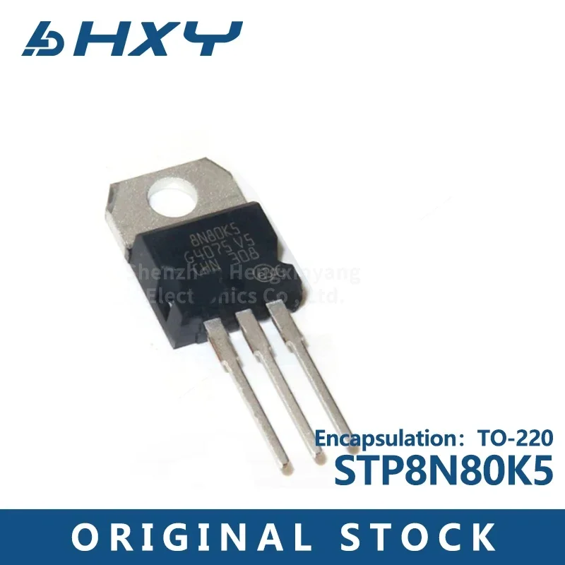 5Pcs STP8N80K5 8N80…