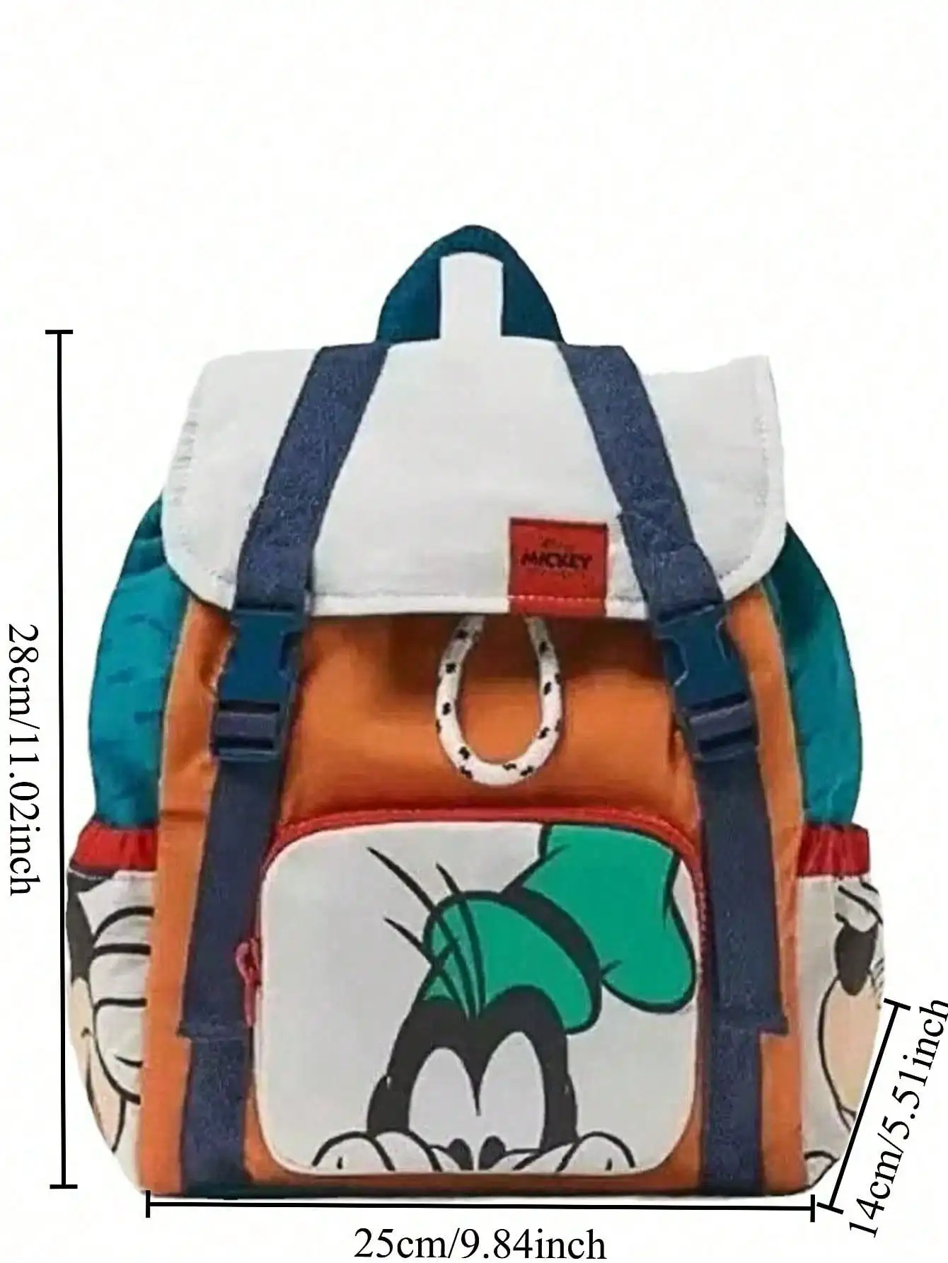 Mickey Minnie New Women's Backpack Exquisite And Versatile Printed Co-Branded Mickey Mouse Backpack