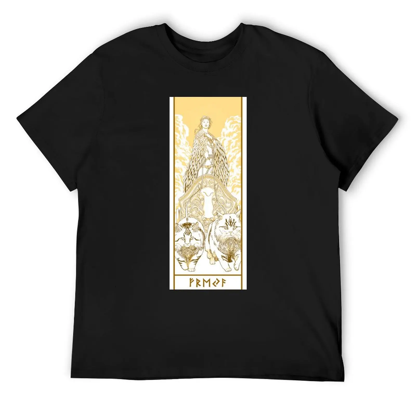 Love Goddess Freyja T-Shirt tops plain baggy shirts sweat shirts, men