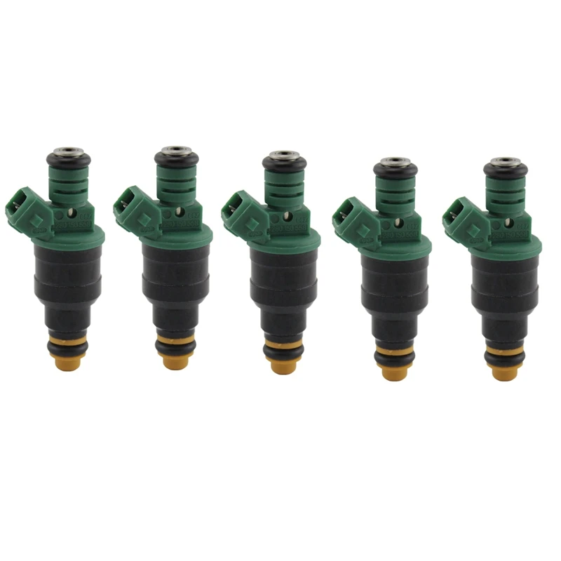 5X Fuel Injector For BMW Volvo  Frod Ev1 0280150558 440Cc/Min Turbo 42 Lb/Hr