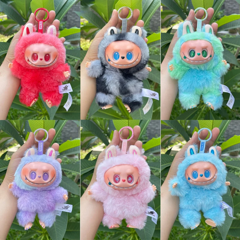 

Labubu The Monsters V3 Series Blind Teddy Box, Vinyl Base Toy, Animated Characters, Mysterious Surprise Box, Keychain, Children'