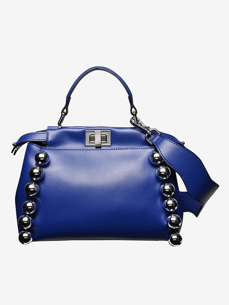 

Women Luxury Fashion Handbag Woman's Genuine Leather Shoulder Bag Brand Designer Top-handle Bags for Lady Totes