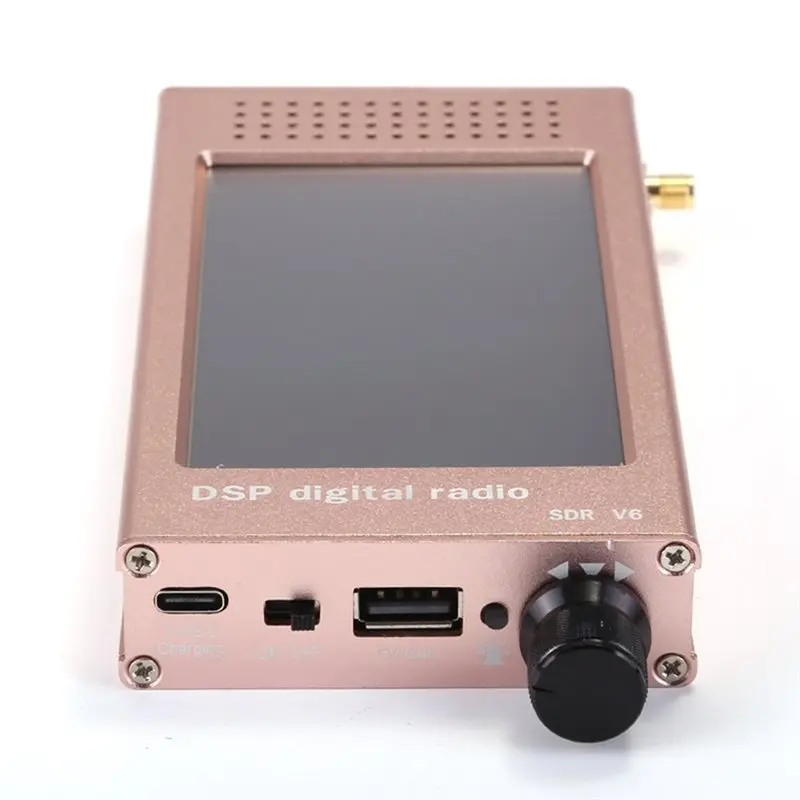 راديو FULL-DSP SDR V6 بشاشة 4.3 بوصة IPS MW SSB CW HAM مستقبل راديو كامل النطاق للاتصالات HAM #3