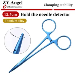 Titanium Alloy Medical Needle Holder Forceps For Surgical Suturing Small Needle Holder Double Eyelid Practice Equipment