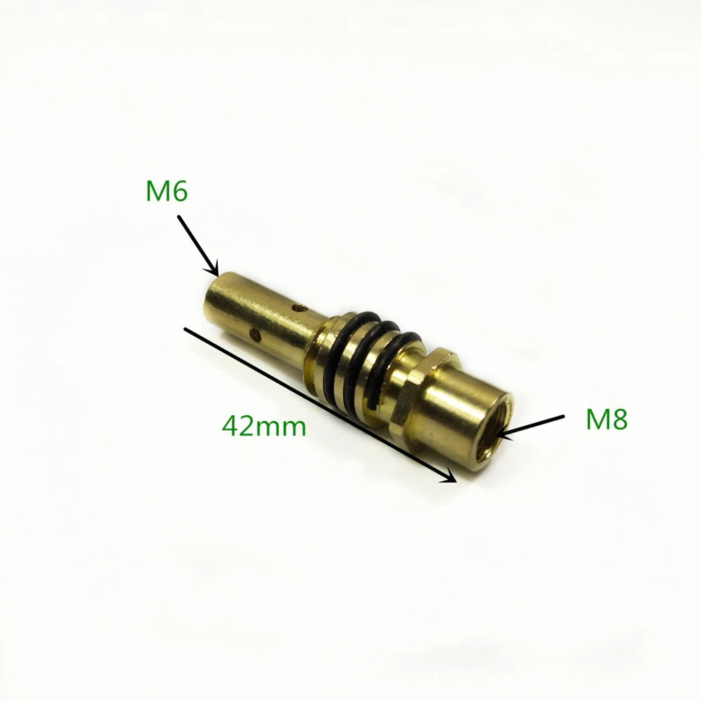 2/5/10pcs หัวฉีดแก๊สสําหรับ MIG/MAG เชื่อมไฟฉาย Contact TIP เครื่องมืออะไหล่หัวฉีดแก๊สผู้ถือหัวฉีดฤดูใบไม้ผลิอะไหล่