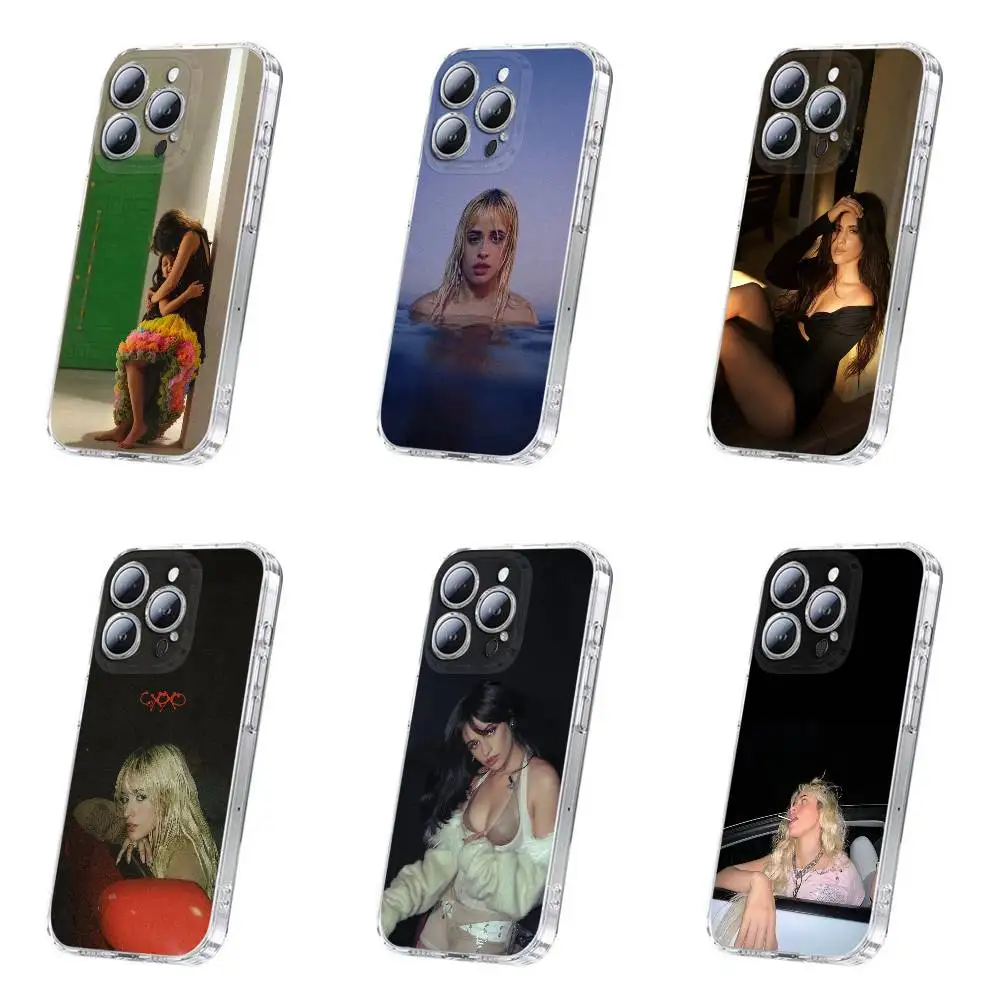 

C-Camila Cabello C XOXO Familia Phone Case For iPhone 17,16,15,14,13,12,11,Plus,Pro,Max,Plus,E,Air,Mini Transparent