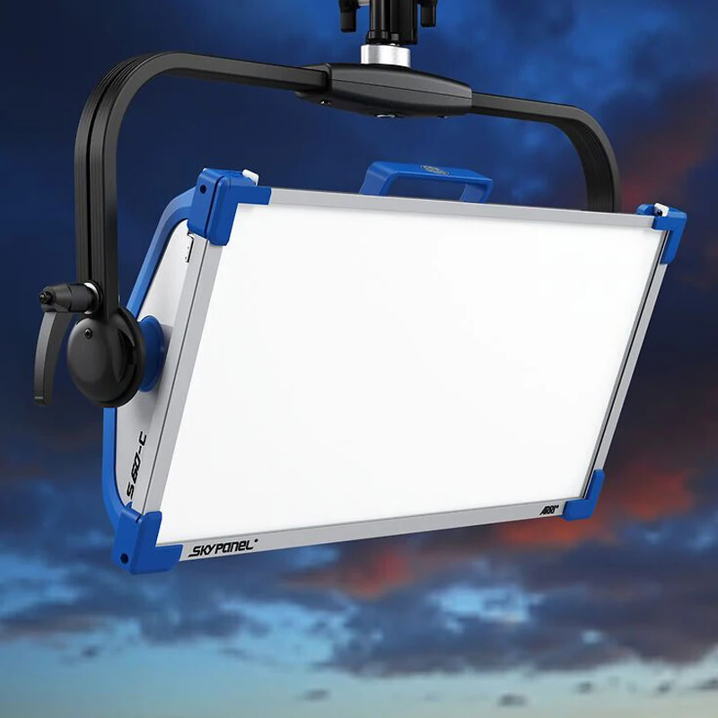 ARRI SkyPanel S60-C LED Softlight, Blue/Silver, Manual Yoke, Used 99.99%-New