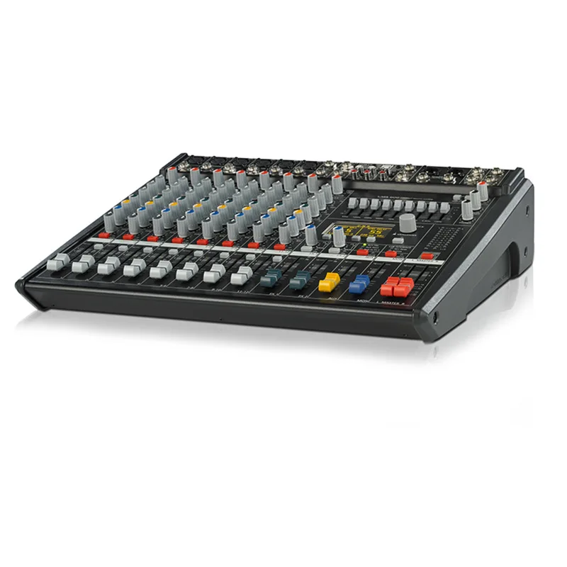 CMS600-3 Mixer de áudio profissional de 6 canais com USB, MP3 Player, Console de mistura, 99 tipos de DSP DJ Console